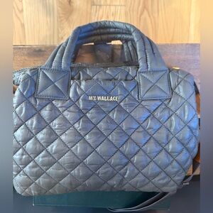 MZ Wallace Small Sutton in magnet gray